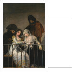 Majas on a Balcony, ca. 1800-1810 by Francisco Goya
