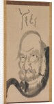 Portrait of Daruma, mid-18th century by Hakuin Ekaku