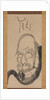 Portrait of Daruma, mid-18th century by Hakuin Ekaku