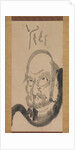Portrait of Daruma, mid-18th century by Hakuin Ekaku