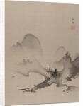 Lake and Mountains, ca. 1885-89 by Hashimoto Gaho