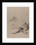 Lake and Mountains, ca. 1885-89 by Hashimoto Gaho