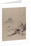 Lake and Mountains, ca. 1885-89 by Hashimoto Gaho