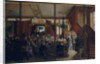 Auction Sale in Clinton Hall, New York, 1876, 1876 by Ignacio de León Escosura
