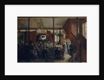 Auction Sale in Clinton Hall, New York, 1876, 1876 by Ignacio de León Escosura