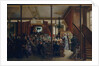 Auction Sale in Clinton Hall, New York, 1876, 1876 by Ignacio de León Escosura