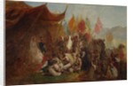 Sketch for 'Reception of Emperor Napoleon III and Empress Eugénie…, 1860', ca. 1862-67 by Isidore Pils