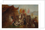 Sketch for 'Reception of Emperor Napoleon III and Empress Eugénie…, 1860', ca. 1862-67 by Isidore Pils