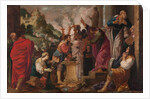 Paul and Barnabas at Lystra by Jacob Symonsz. Pynas