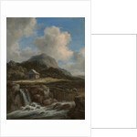 Mountain Torrent, 1670s by Jacob van Ruisdael