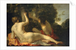 Angelica and Medoro, possibly early 1630s by Jacques Blanchard