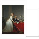 Antoine Laurent Lavoisier and His Wife…, 1788 by Jacques-Louis David