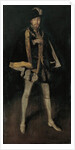 Arrangement in Black, No. 3: Sir Henry Irving as Philip II of Spain, 1876, reworked 1885 by James Abbott McNeill Whistler