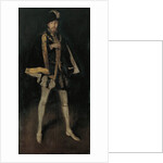 Arrangement in Black, No. 3: Sir Henry Irving as Philip II of Spain, 1876, reworked 1885 by James Abbott McNeill Whistler