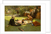In Full Sunlight, ca. 1881 by James Tissot