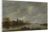 River View with a Village Church by Style of Jan van Goyen