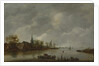 River View with a Village Church by Style of Jan van Goyen