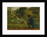 Garden Scene, 1854 by Jean Francois Millet