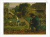 Garden Scene, 1854 by Jean Francois Millet
