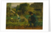 Garden Scene, 1854 by Jean Francois Millet