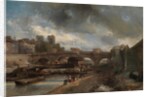 The Pont Neuf, 1849-50 by Johan Barthold Jongkind