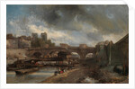 The Pont Neuf, 1849-50 by Johan Barthold Jongkind