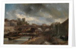 The Pont Neuf, 1849-50 by Johan Barthold Jongkind