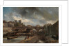 The Pont Neuf, 1849-50 by Johan Barthold Jongkind