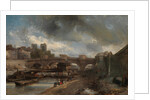 The Pont Neuf, 1849-50 by Johan Barthold Jongkind