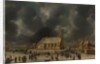 Skating at Sloten, near Amsterdam by Jan Abrahamsz Beerstraten