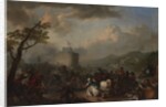 Battle Scene, 1671 by Johannes Lingelbach