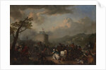 Battle Scene, 1671 by Johannes Lingelbach