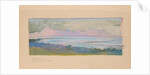 The Island of Moorea Looking across the Strait from Tahiti, January 1891, 1891 by John La Farge