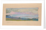 The Island of Moorea Looking across the Strait from Tahiti, January 1891, 1891 by John La Farge