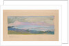 The Island of Moorea Looking across the Strait from Tahiti, January 1891, 1891 by John La Farge