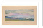 The Island of Moorea Looking across the Strait from Tahiti, January 1891, 1891 by John La Farge