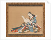 Courtesan Writing a Letter , ca. 1715 by Kaigetsudo Doshin