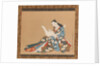 Courtesan Writing a Letter , ca. 1715 by Kaigetsudo Doshin
