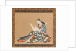 Courtesan Writing a Letter , ca. 1715 by Kaigetsudo Doshin