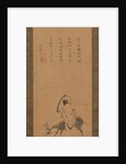 The Chinese Poet Pan Lang on a Donkey, 17th century by Kano Koya