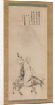 Zheng Huangniu and Yushanzhu, early 17th century by Kano Naizen