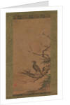 Brown-Eared Bulbul on a Branch of Plum, mid- to late 16th century by Kano Shoei