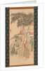 Ten Rakan Examining a Painting of White-Robed Kannon, 1792 by Kato Nobukiyo