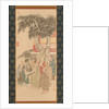 Ten Rakan Examining a Painting of White-Robed Kannon, 1792 by Kato Nobukiyo
