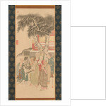Ten Rakan Examining a Painting of White-Robed Kannon, 1792 by Kato Nobukiyo