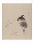 A Pair of Puppies, 1868 by Gyokusho Kawabata
