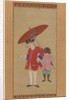 Dutchman with a Servant, early 19th century by Kawahara Keiga