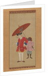 Dutchman with a Servant, early 19th century by Kawahara Keiga