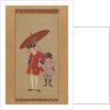 Dutchman with a Servant, early 19th century by Kawahara Keiga