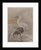 Cranes in Marsh, ca. 1887 by Kawanabe Kyosai